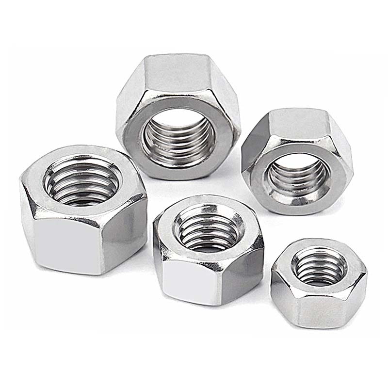 Чорний Heae Hexagon Nut