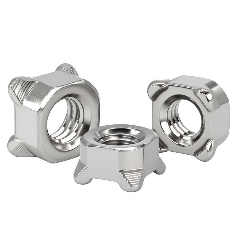 Клас 8 Зварні квадратні гайки з типом 1D