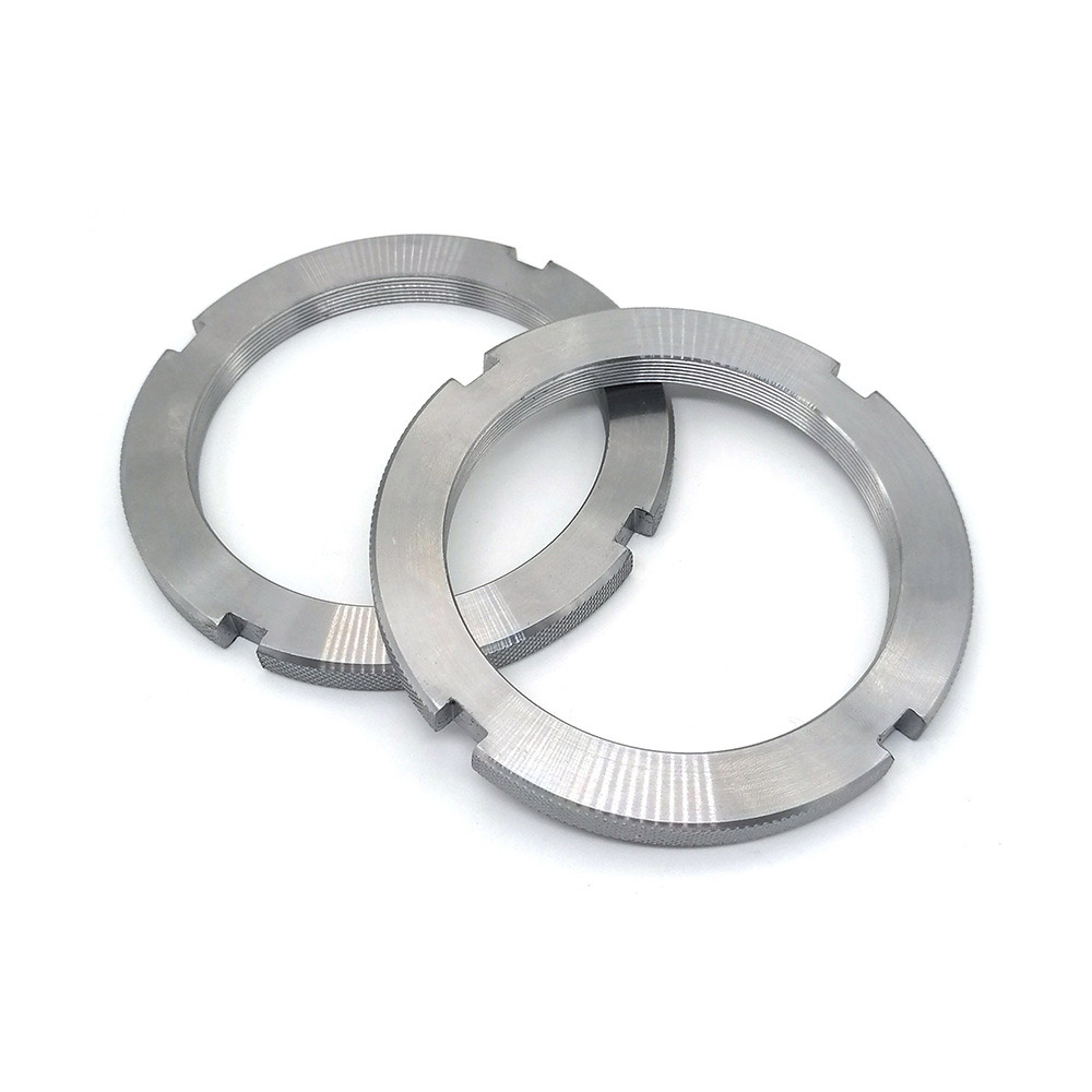 Круглі гайки з повним різьбленням