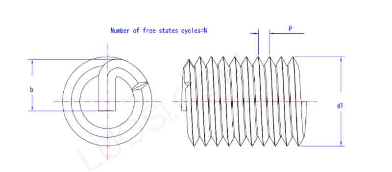 Inside Outside Thread sleeve Screw
